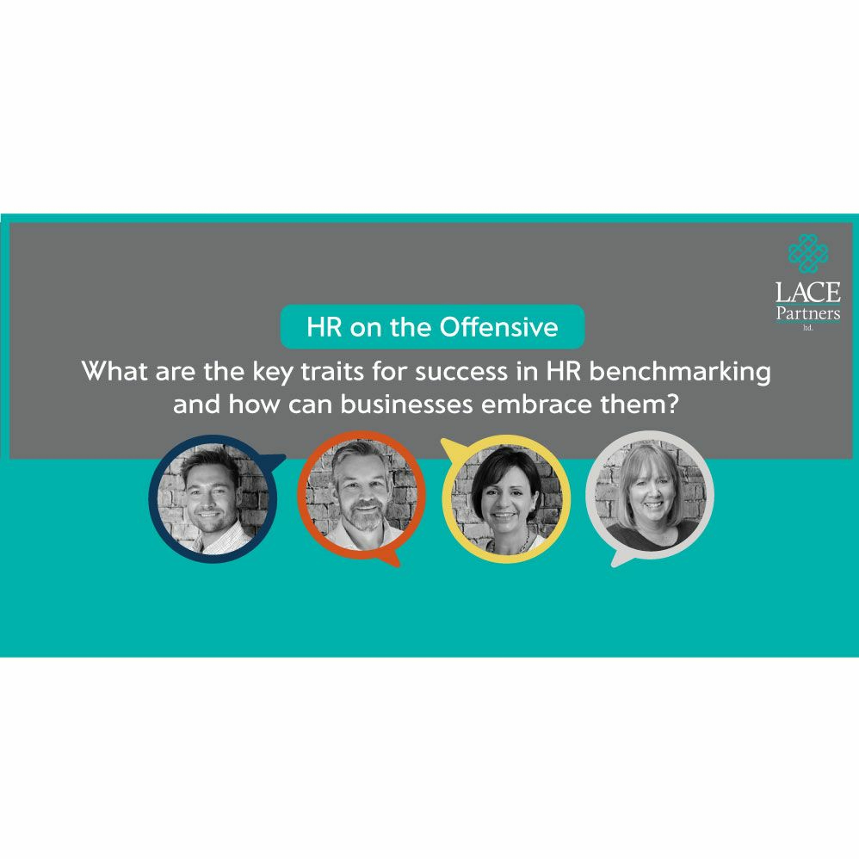 What are the key traits for success in HR benchmarking and how can businesses embrace them?