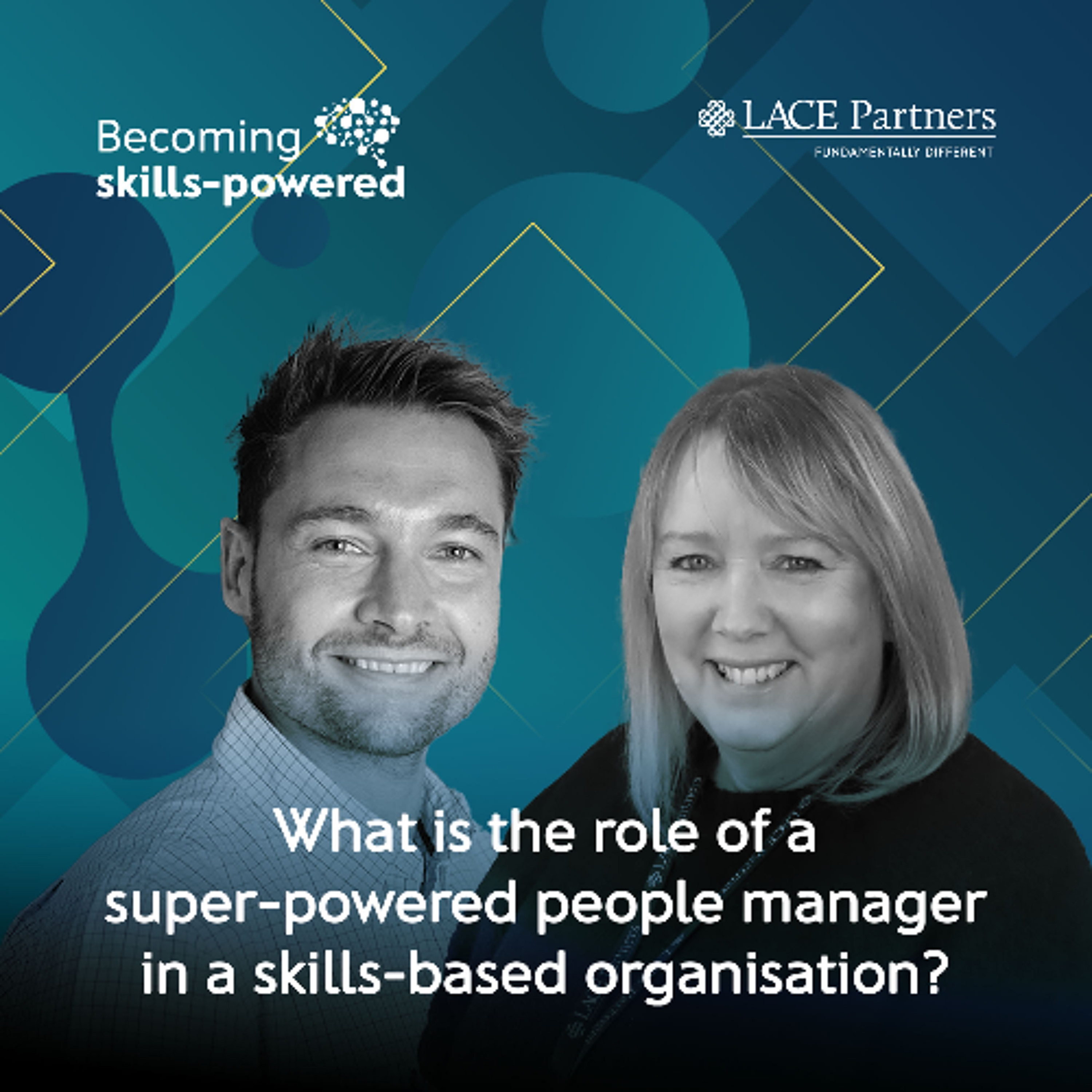 What is the role of a super-powered people manager in a skills-based organisation?